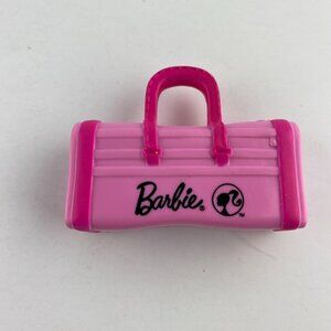 Barbie Pink Double Handled Purse Pretend Play Kids Playset Accessory Toy